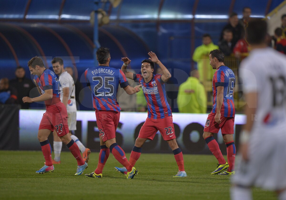 FOTO şi VIDEO  Steaua - Viitorul 4-0 » Stanciu, Tatu şi Puţanu au adus încă 3 puncte în Ghencea ;)