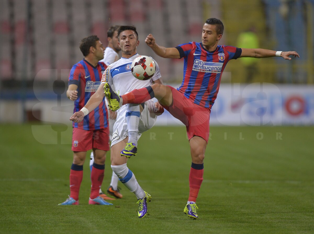 FOTO şi VIDEO  Steaua - Viitorul 4-0 » Stanciu, Tatu şi Puţanu au adus încă 3 puncte în Ghencea ;)