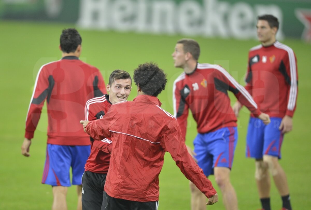 GALERIE FOTO / Elveţienii vor 6 puncte în "dubla" cu Steaua: "Ne gîndim şi la primăvara Ligii Campionilor, asta ne dorim!"