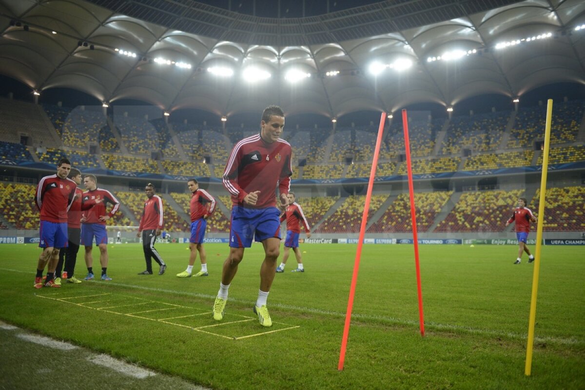GALERIE FOTO / Elveţienii vor 6 puncte în "dubla" cu Steaua: "Ne gîndim şi la primăvara Ligii Campionilor, asta ne dorim!"