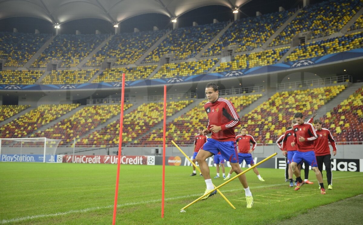 GALERIE FOTO / Elveţienii vor 6 puncte în "dubla" cu Steaua: "Ne gîndim şi la primăvara Ligii Campionilor, asta ne dorim!"