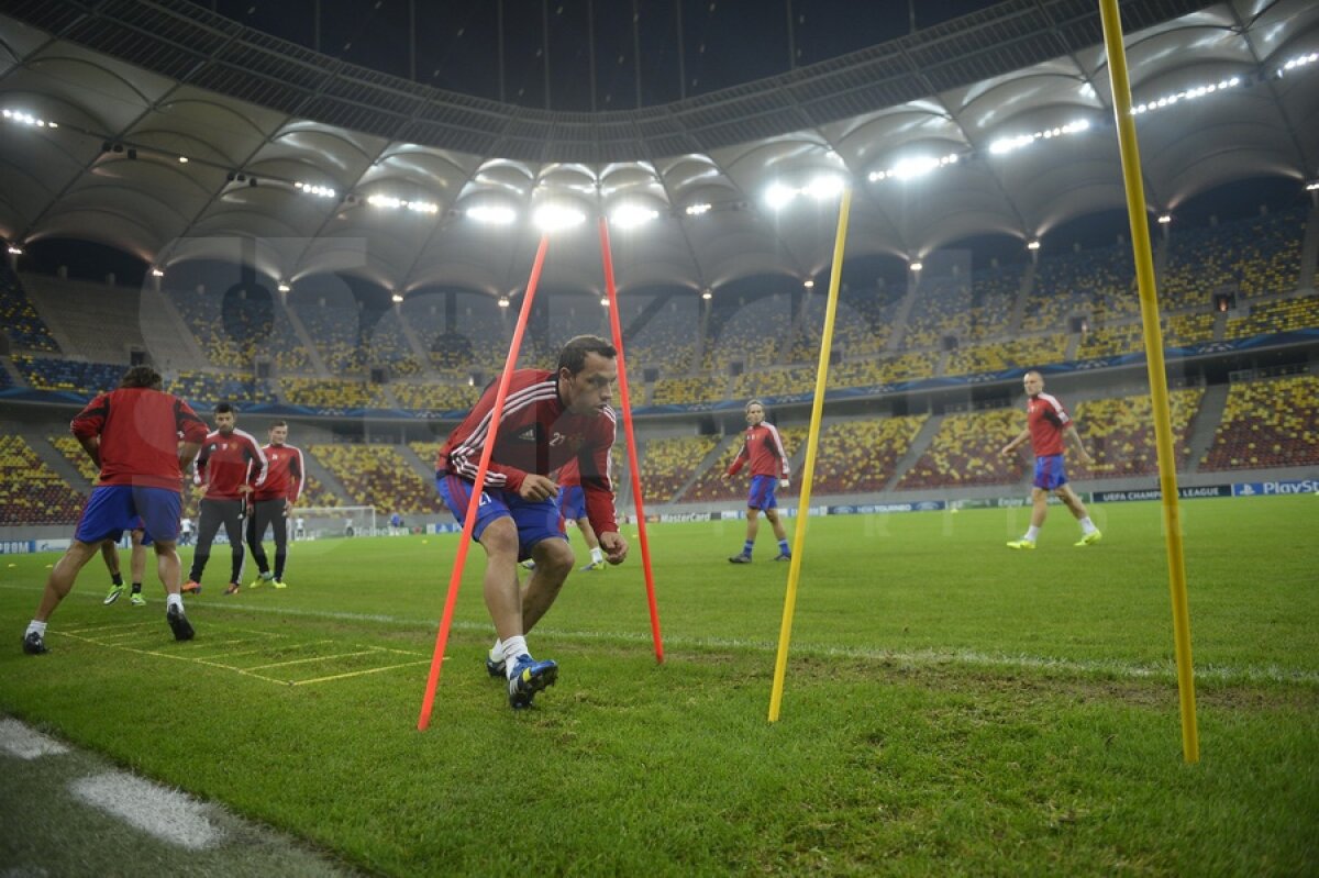 GALERIE FOTO / Elveţienii vor 6 puncte în "dubla" cu Steaua: "Ne gîndim şi la primăvara Ligii Campionilor, asta ne dorim!"