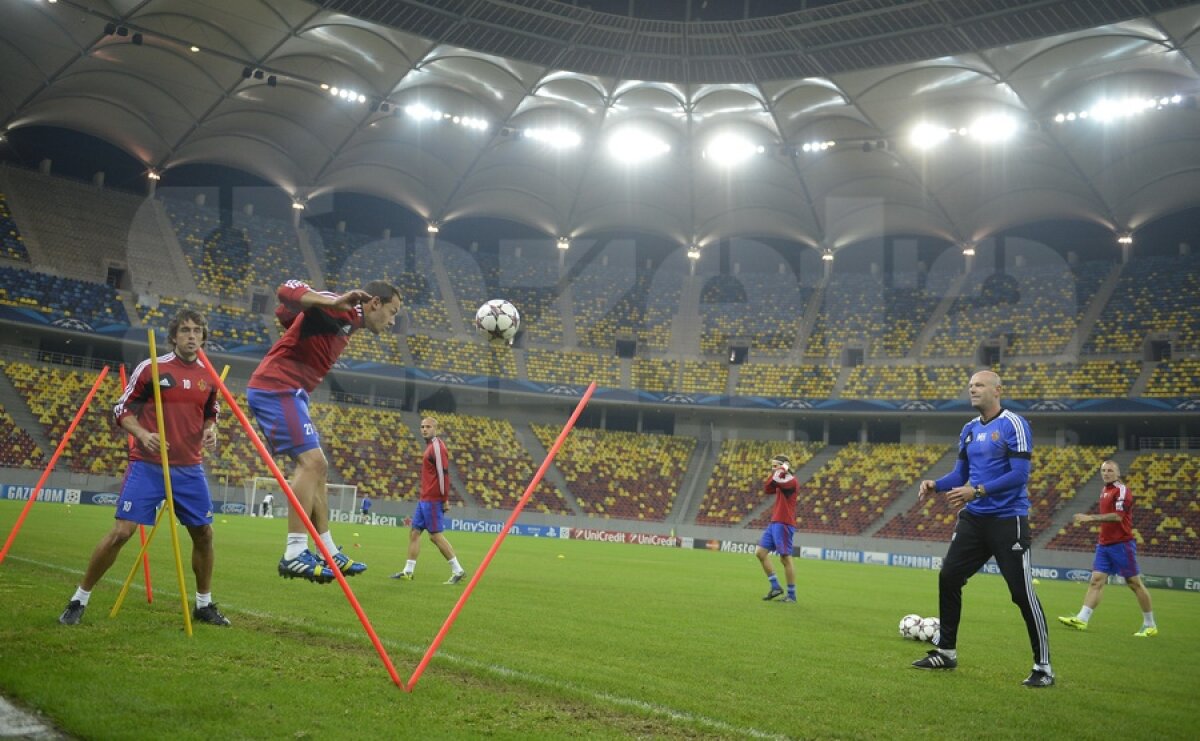GALERIE FOTO / Elveţienii vor 6 puncte în "dubla" cu Steaua: "Ne gîndim şi la primăvara Ligii Campionilor, asta ne dorim!"