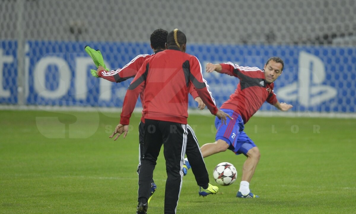 GALERIE FOTO / Elveţienii vor 6 puncte în "dubla" cu Steaua: "Ne gîndim şi la primăvara Ligii Campionilor, asta ne dorim!"