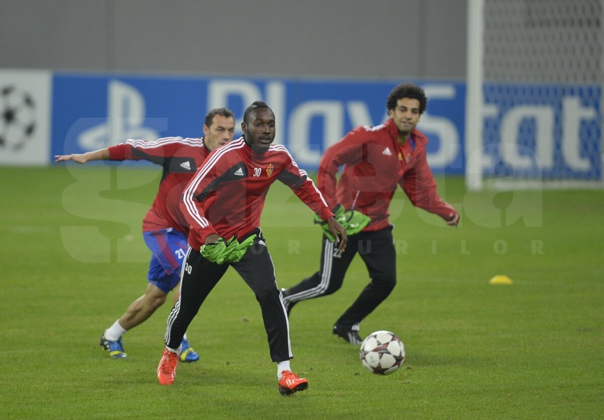 GALERIE FOTO / Elveţienii vor 6 puncte în "dubla" cu Steaua: "Ne gîndim şi la primăvara Ligii Campionilor, asta ne dorim!"