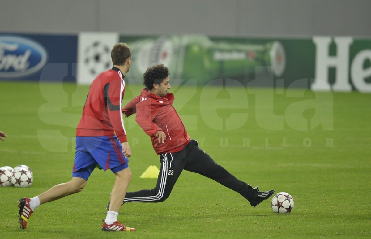 GALERIE FOTO / Elveţienii vor 6 puncte în "dubla" cu Steaua: "Ne gîndim şi la primăvara Ligii Campionilor, asta ne dorim!"