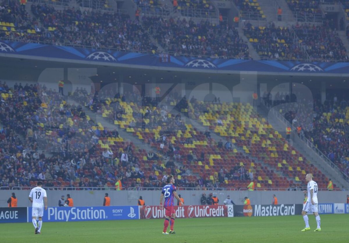 FOTO şi VIDEO » Tatu aduce primul punct al echipei lui Reghe în grupele Ligii » Steaua - Basel 1-1