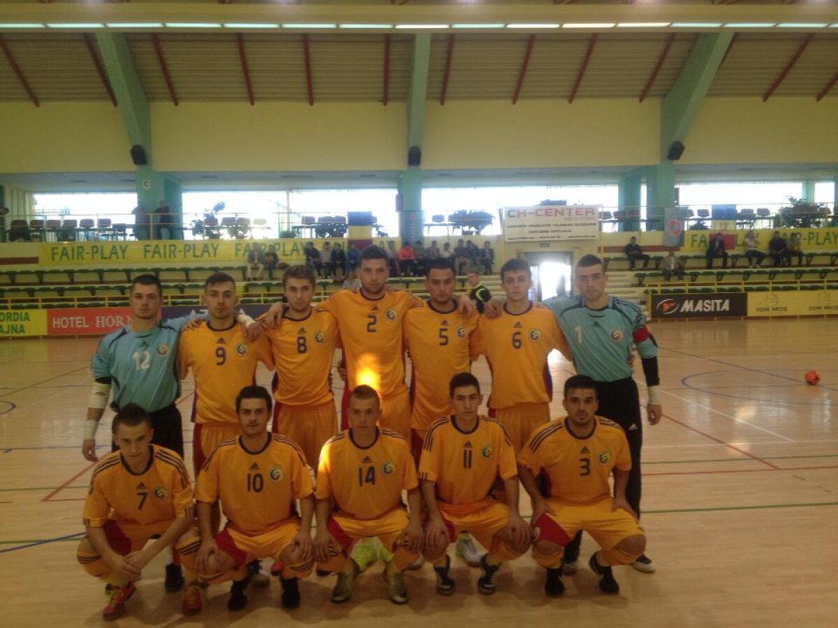 FOTO Meciuri de pregătire ale naţionalei U21 de futsal a României