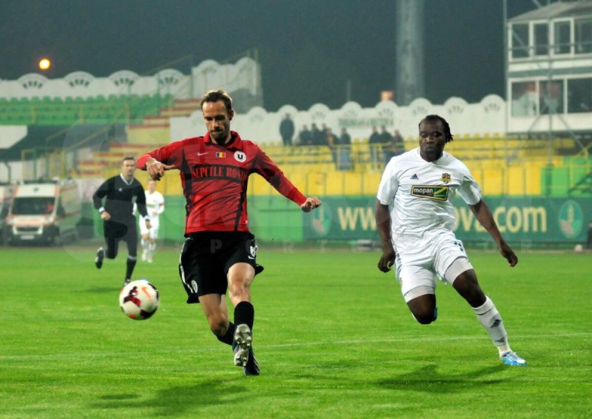 FOTO şi VIDEO FC Vaslui - U Cluj 2-0 » ”Şepcile roşii” rămîn fără victorie în acest sezon de Liga 1!