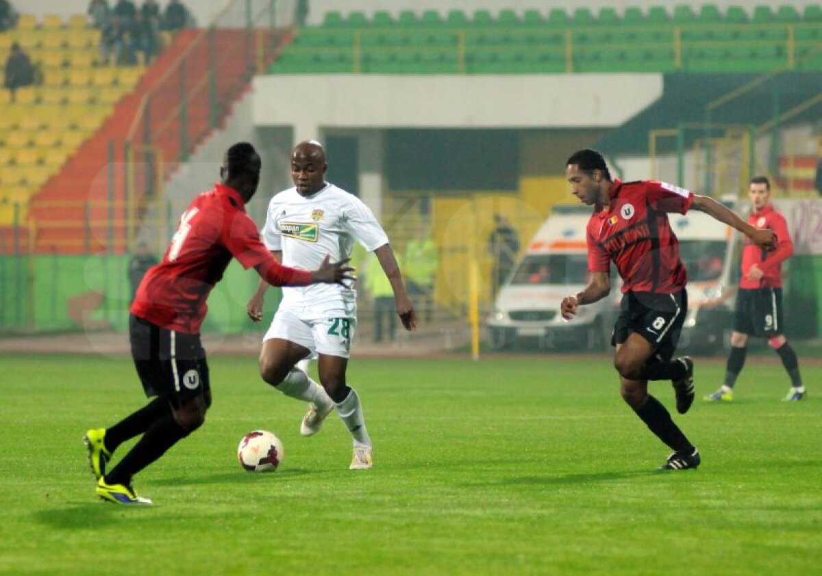FOTO şi VIDEO FC Vaslui - U Cluj 2-0 » ”Şepcile roşii” rămîn fără victorie în acest sezon de Liga 1!
