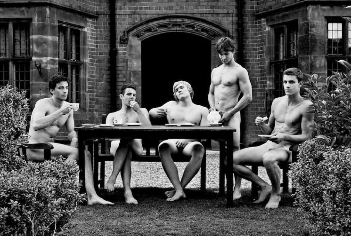 FOTO După fete, băieţii! » Studenţii de la o universitate britanică de canotaj au pozat dezbrăcaţi