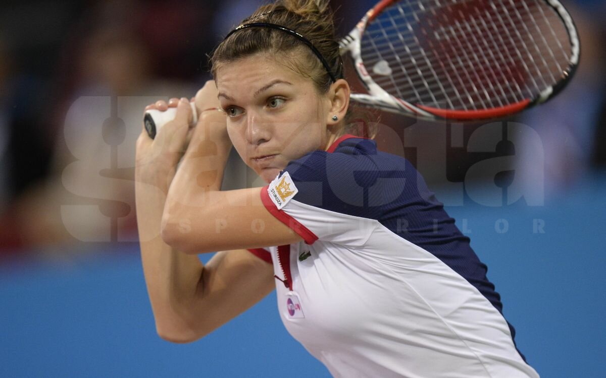 FOTO În formă » Gazeta a asistat la prima victorie a Simonei la Sofia: 6-3, 6-3 cu Anastasia Pavliucenkova