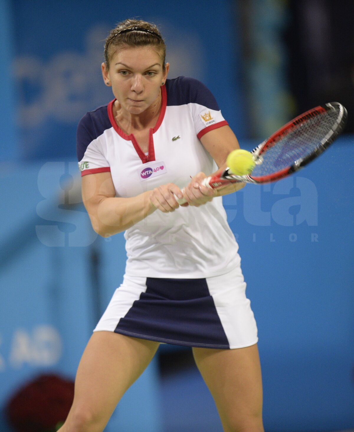 FOTO Halep continuă drumul în Tournament of Champions » Românca a învins-o şi pe Cornet şi e în semifinale!