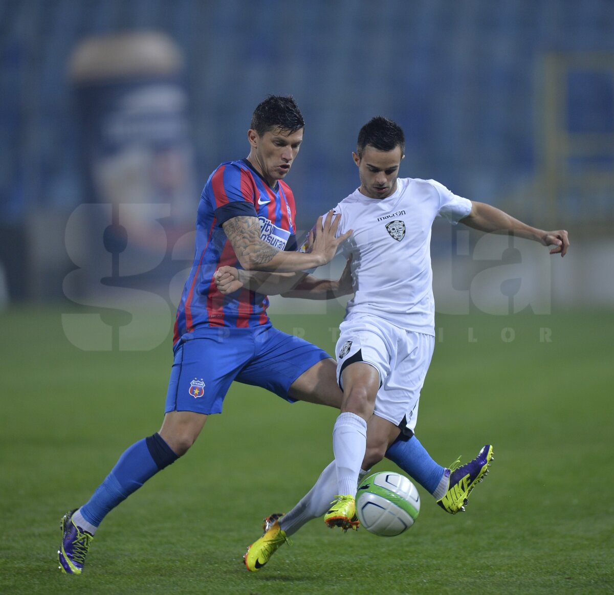 FOTO Steaua - ACS Poli 2-0 » Roş-albaştrii se califică fără probleme în "sferturi"
