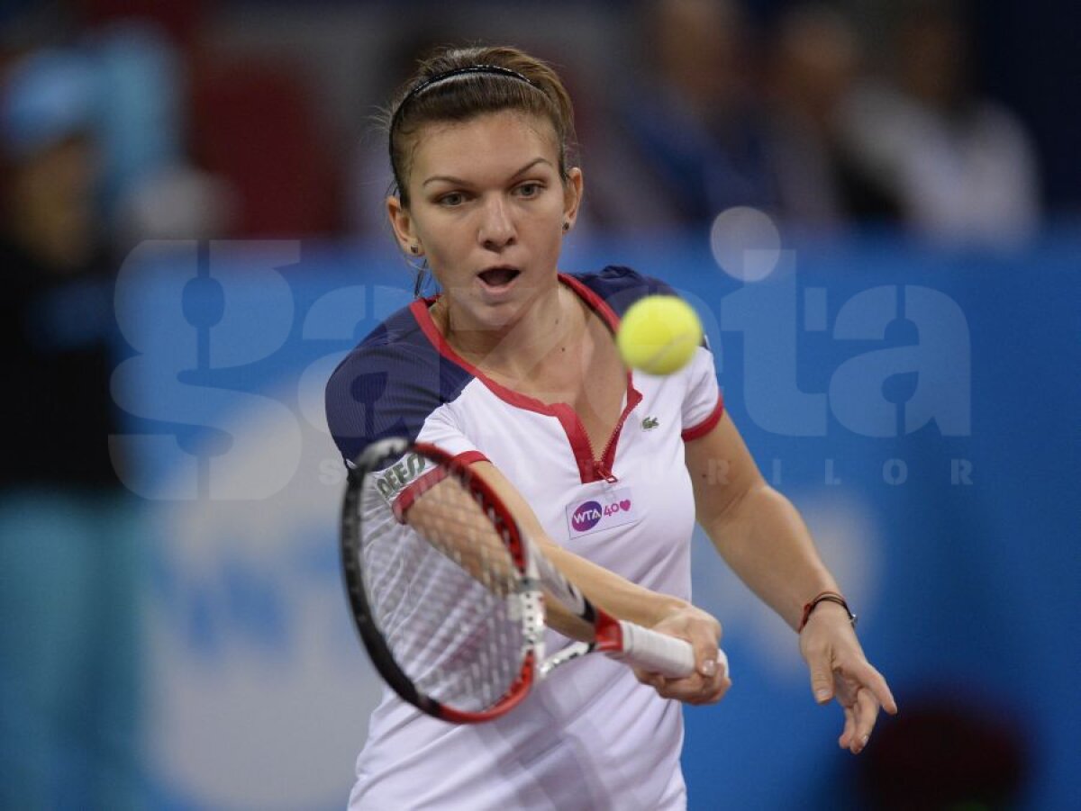 GALERIE FOTO 3 din 3 la Sofia » Halep a cîştigat şi ultimul meci din grupă, 6-1 6-1