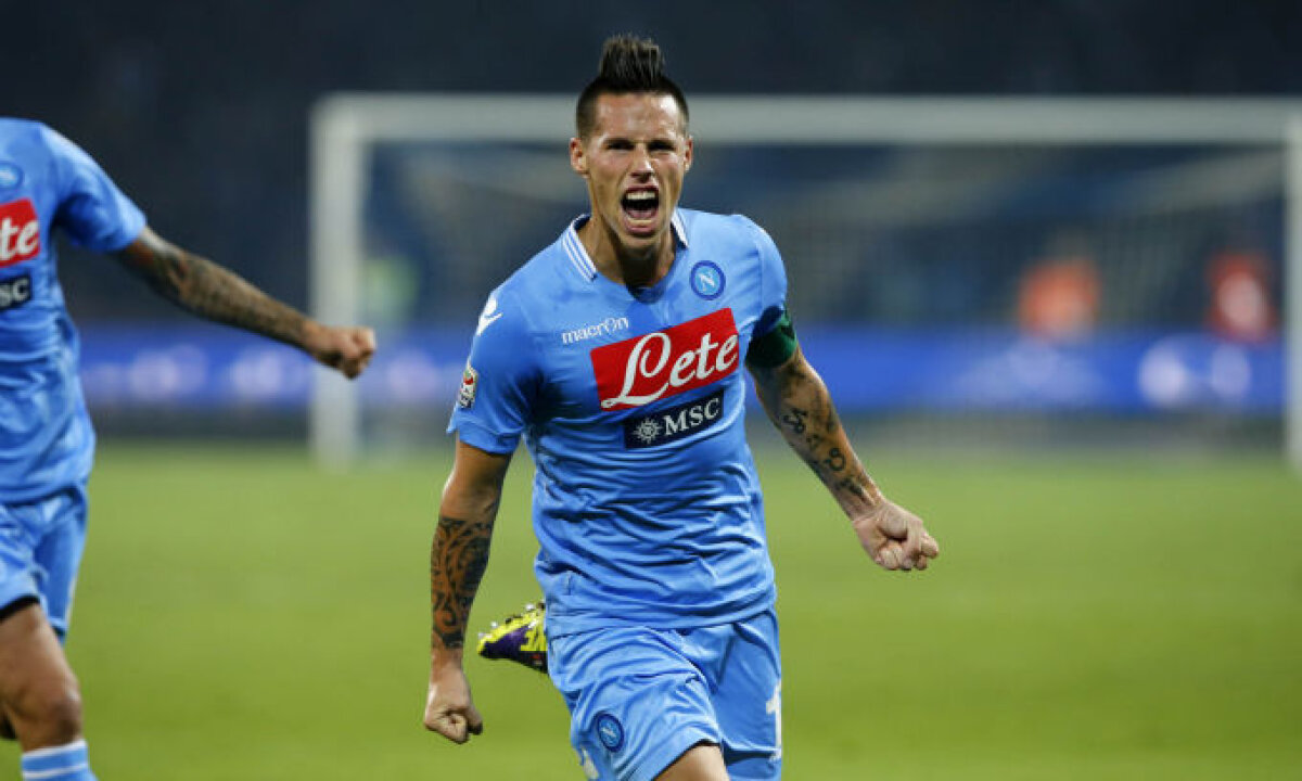 VIDEO Două goluri superbe în Napoli - Catania 2-1! Iată bijuteriile lui Callejon şi Hamsik