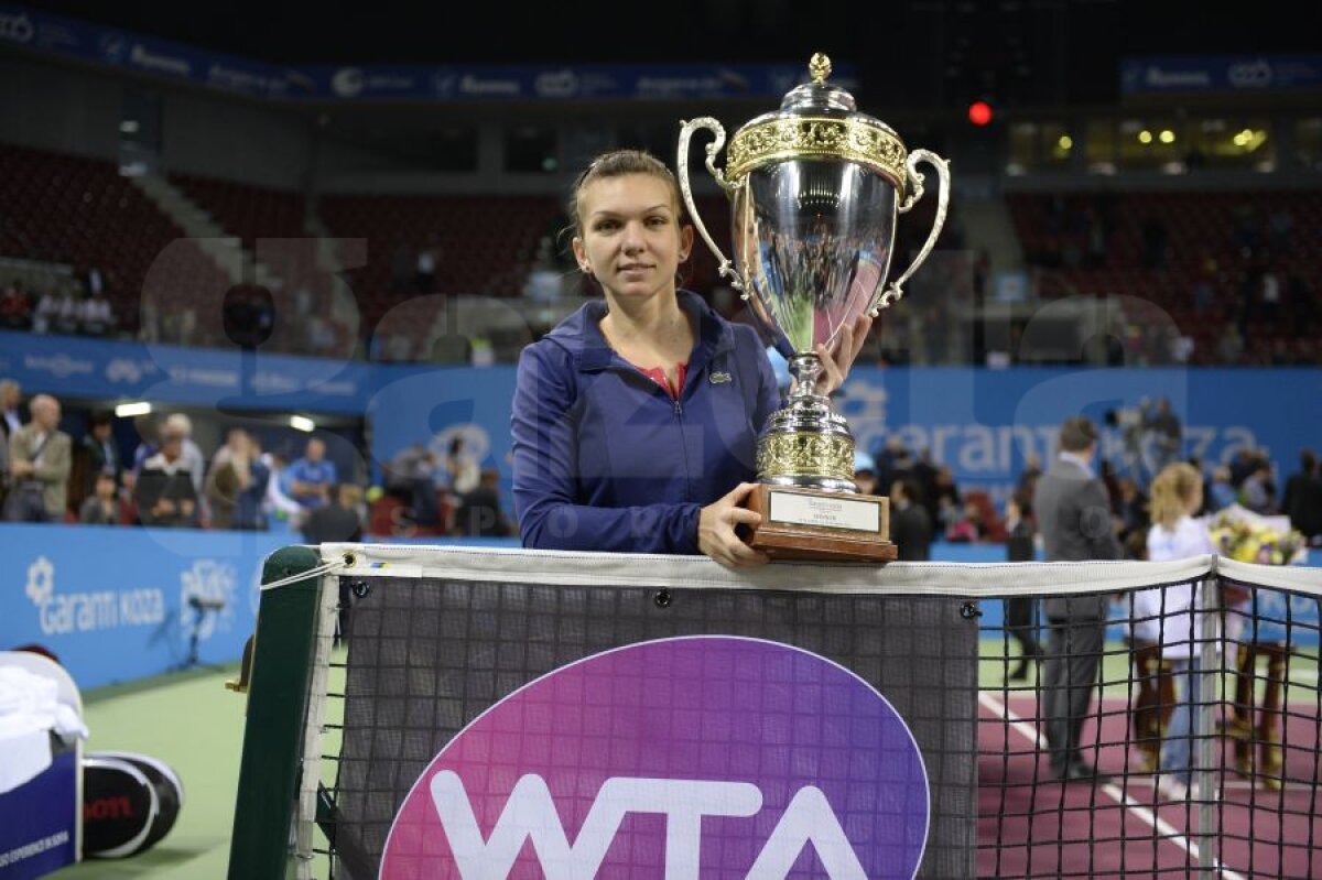 FOTO Regină la Turneul Campioanelor! Halep a învins-o pe Stosur în finala de la Sofia, după ce a revenit spectaculos de la 0-1