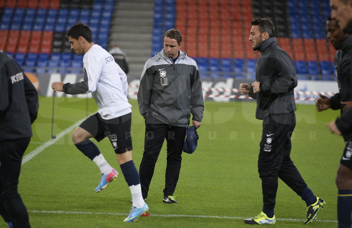 FOTO Steaua a efectuat antrenamentul oficial pe St. Jakob-Park » Cîţi fani sînt aşteptaţi la meci