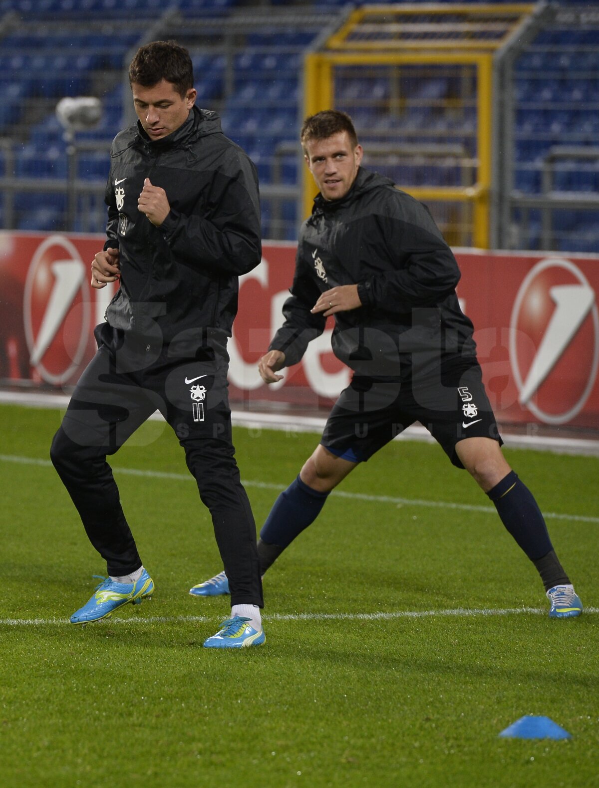 FOTO Steaua a efectuat antrenamentul oficial pe St. Jakob-Park » Cîţi fani sînt aşteptaţi la meci