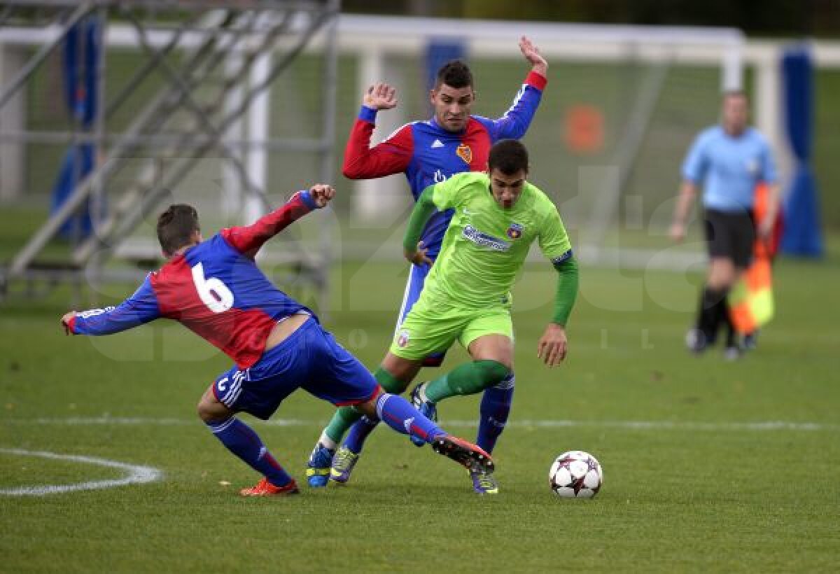 FOTO Prima victorie în Youth League pentru tineretul Stelei! Basel U19 - Steaua U19 1-3