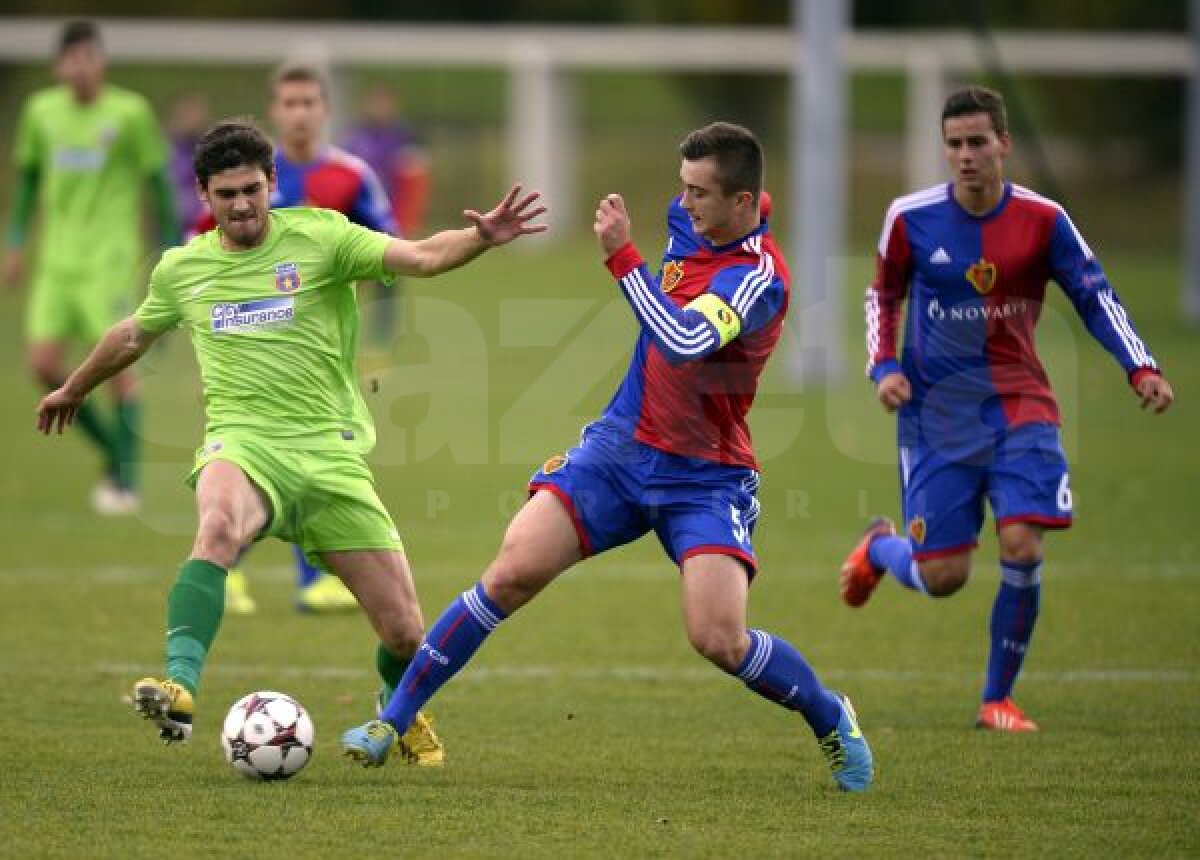 FOTO Prima victorie în Youth League pentru tineretul Stelei! Basel U19 - Steaua U19 1-3