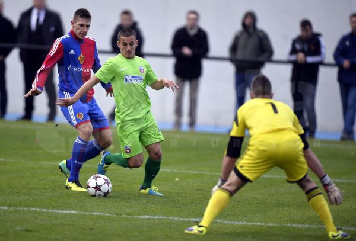 FOTO Prima victorie în Youth League pentru tineretul Stelei! Basel U19 - Steaua U19 1-3