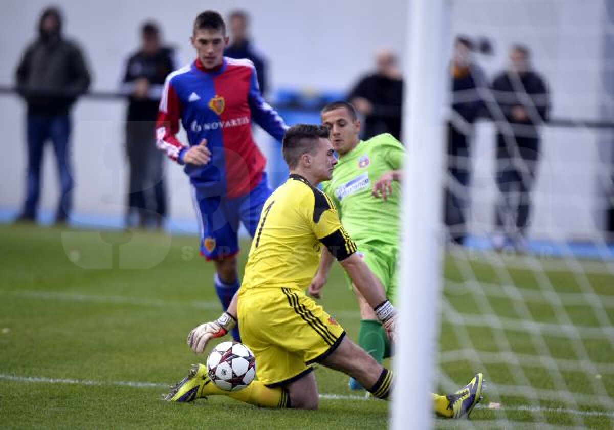 FOTO Prima victorie în Youth League pentru tineretul Stelei! Basel U19 - Steaua U19 1-3