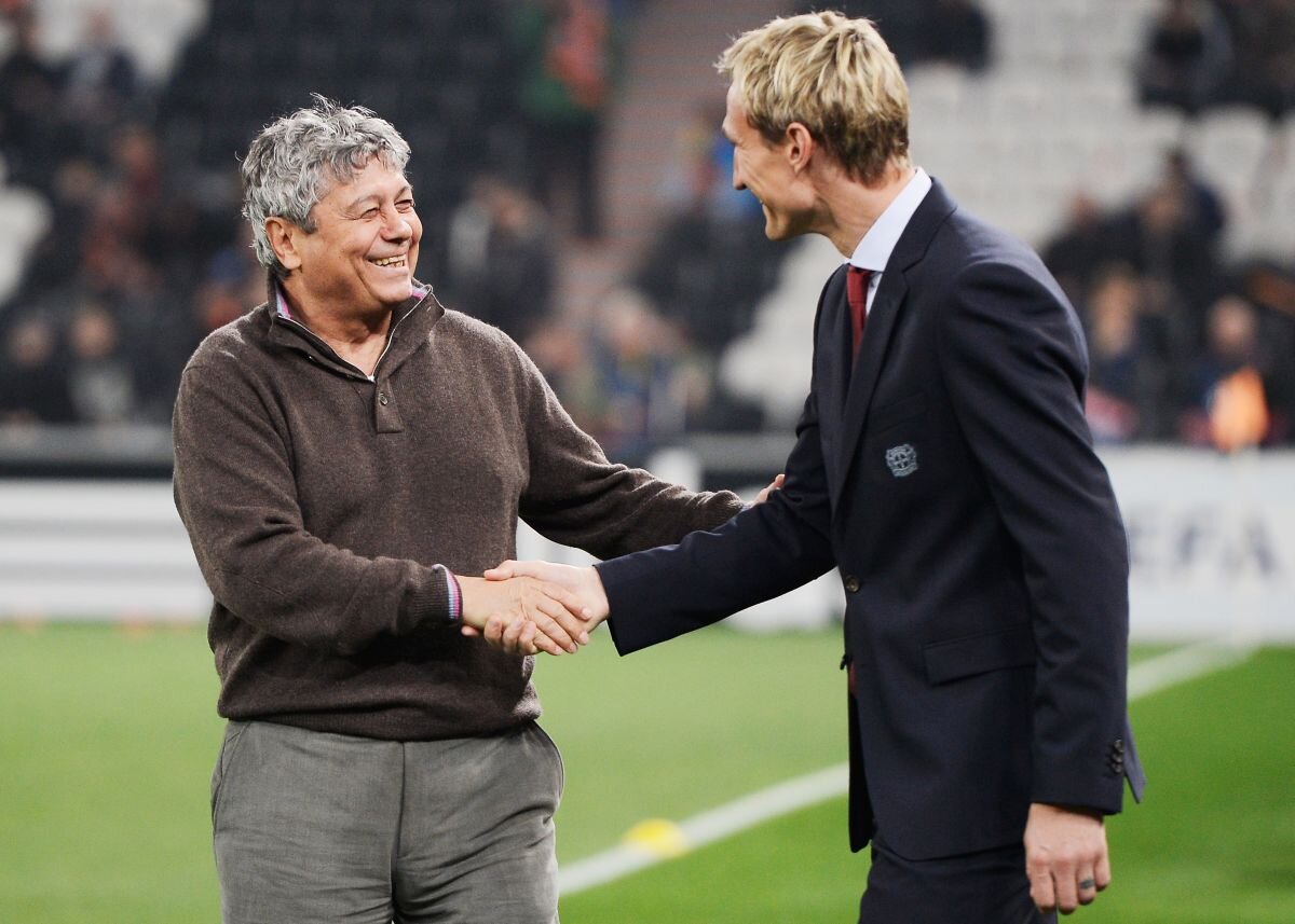 Imaginile zilei: Cum l-a transformat meciul cu Leverkusen pe Mircea Lucescu