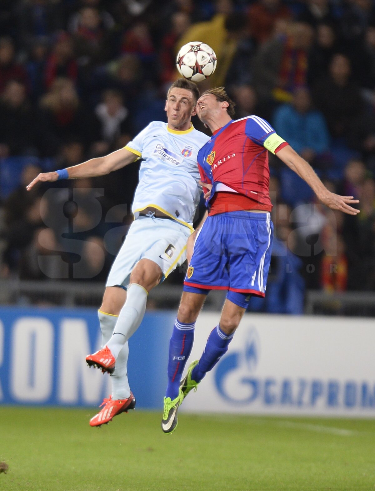 VIDEO+FOTO Dramă în prelungiri » Steaua a scăpat printre degete victoria la Basel, 1-1, şi mai are şanse minime să evite locul 4