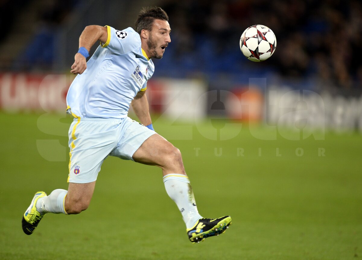 VIDEO+FOTO Dramă în prelungiri » Steaua a scăpat printre degete victoria la Basel, 1-1, şi mai are şanse minime să evite locul 4