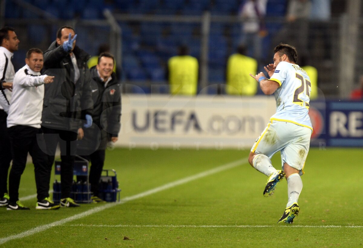 VIDEO+FOTO Dramă în prelungiri » Steaua a scăpat printre degete victoria la Basel, 1-1, şi mai are şanse minime să evite locul 4