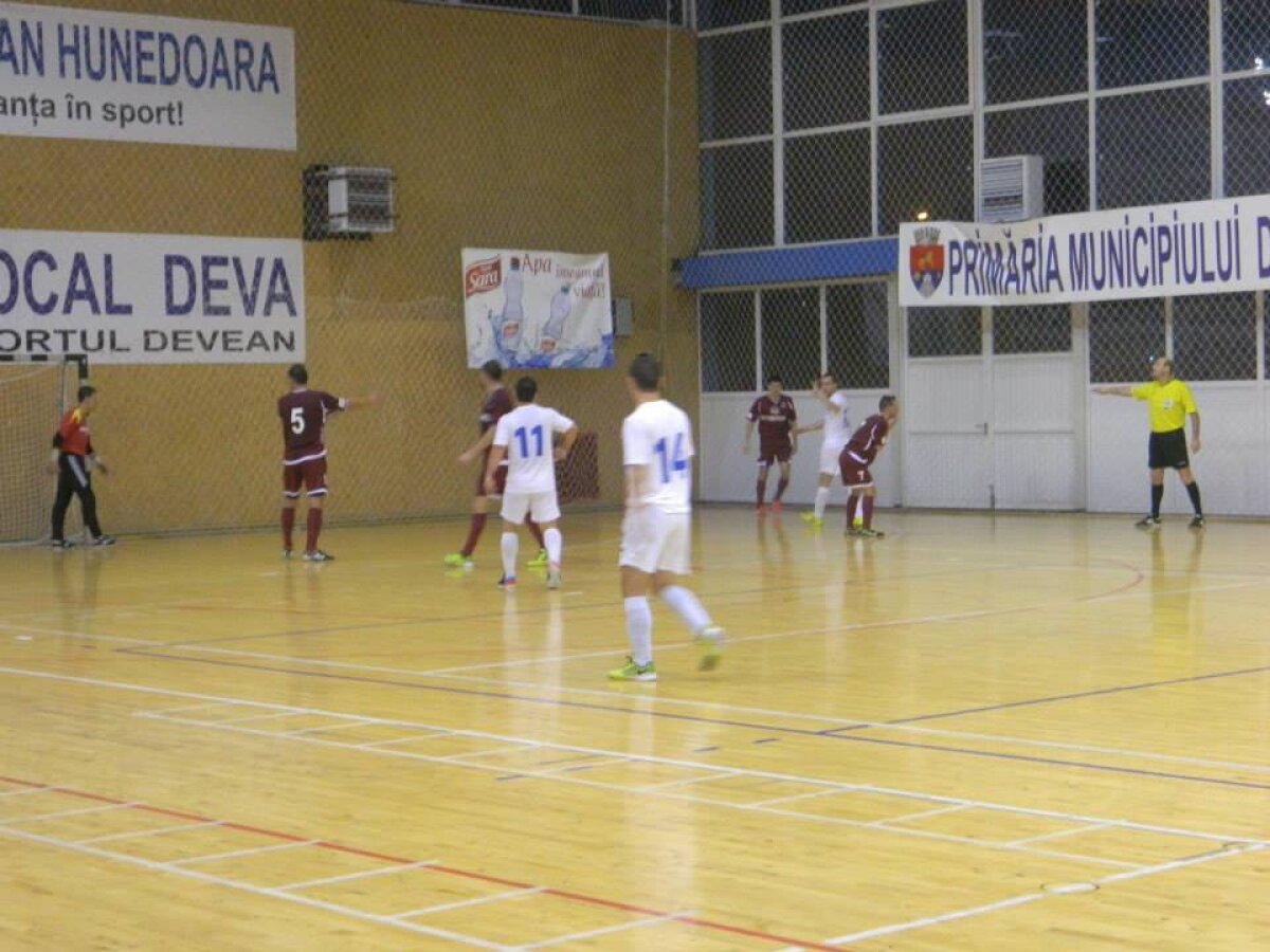 Rezultate futsal Liga I, etapa a 8-a. Cum arată clasamentul