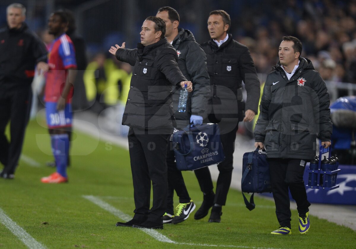 VIDEO+FOTO Dramă în prelungiri » Steaua a scăpat printre degete victoria la Basel, 1-1, şi mai are şanse minime să evite locul 4