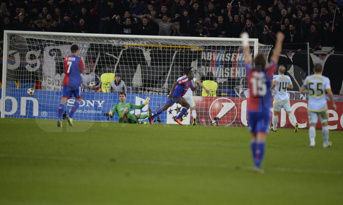 VIDEO+FOTO Dramă în prelungiri » Steaua a scăpat printre degete victoria la Basel, 1-1, şi mai are şanse minime să evite locul 4