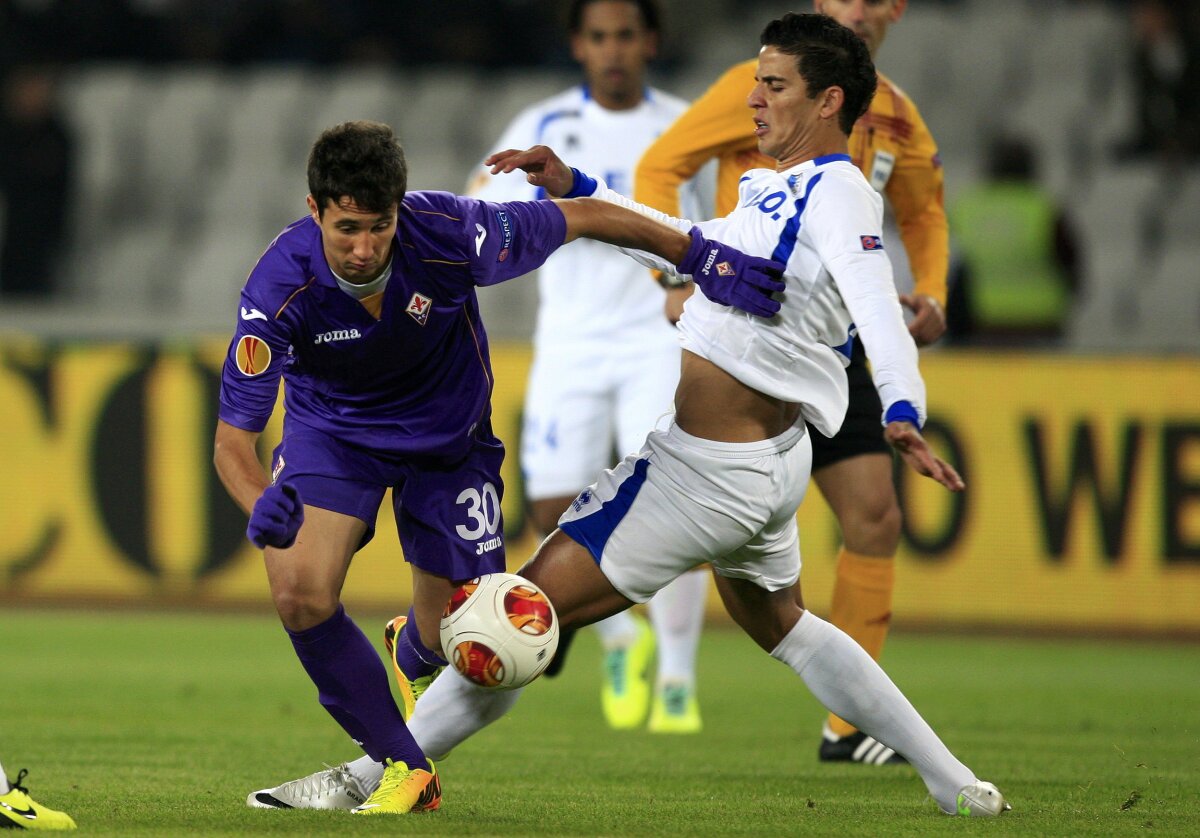 VIDEO şi FOTO Pandurii - Fiorentina 1-2 » Matos şi Borja Valero au întors meciul în ultimele minute