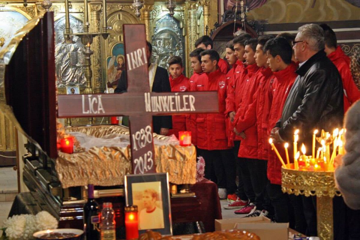 Dinamo a pierdut un mare dinamovist: Lică Nunweiller a fost înmormîntat azi