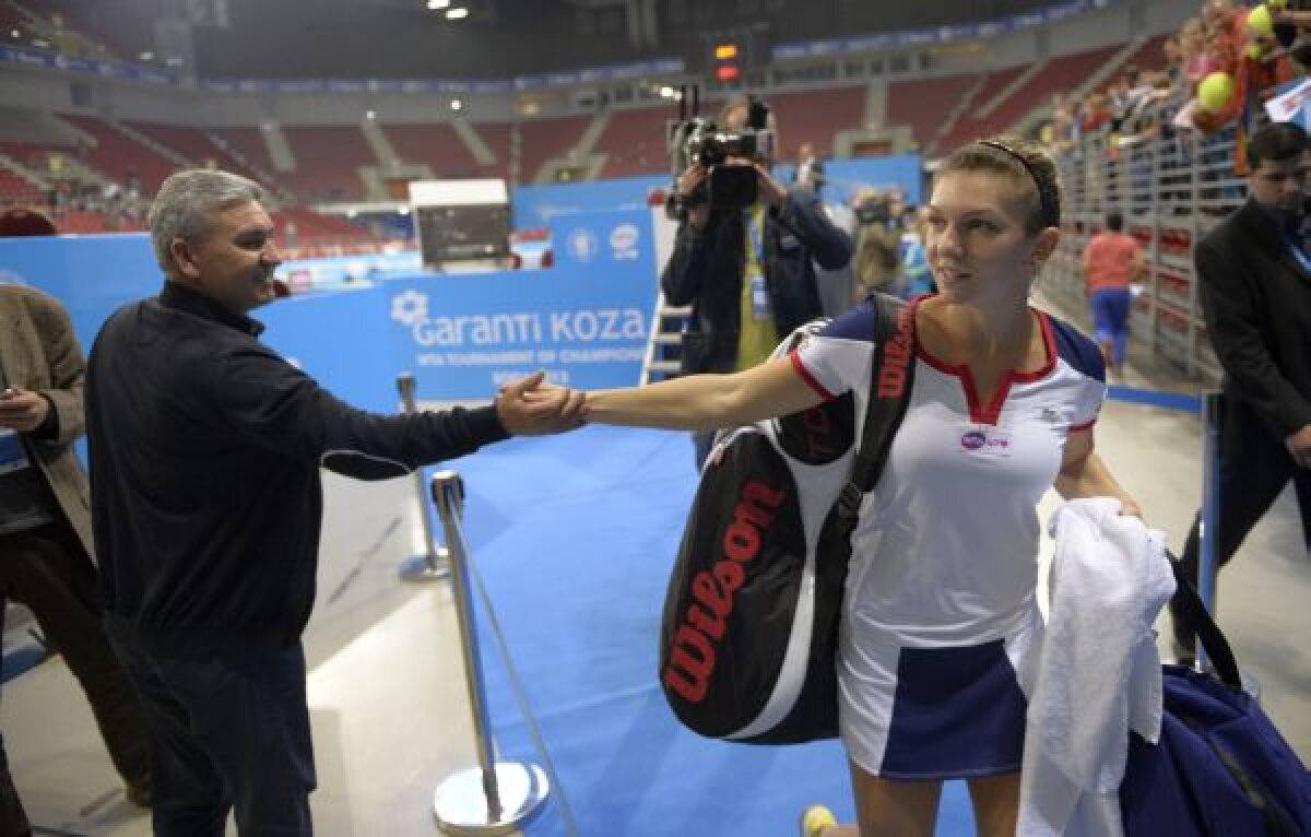 Vis de tată » Simona Halep îşi va relua pregătirea cu un cantonament la Poiana Braşov