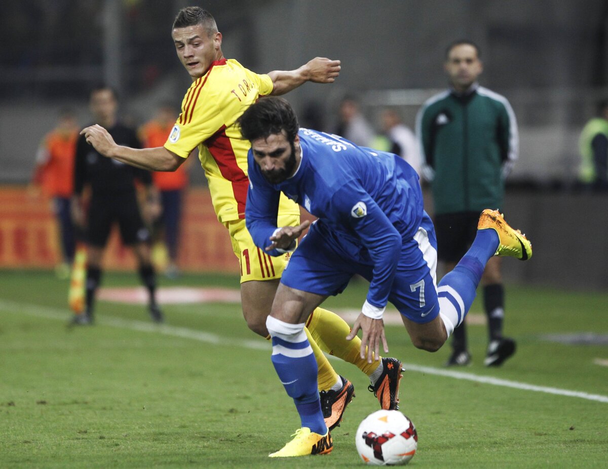 VIDEO şi FOTO De doi bani speranţă » România a fost surclasată în Grecia, 1-3! Ne mai agăţăm doar de golul lui Stancu