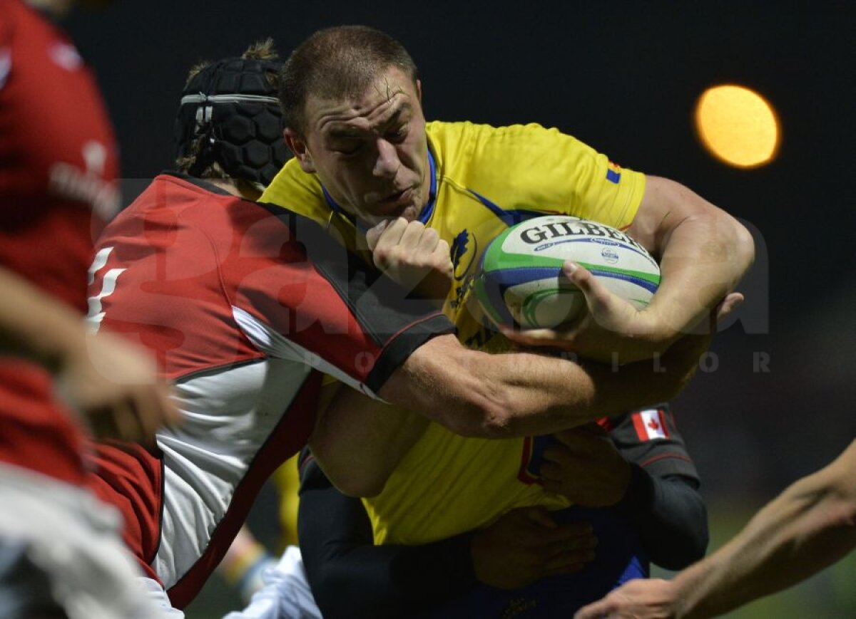 GALERIE FOTO Naţionala de rugby a României a învins Canada într-un amical, 21-20