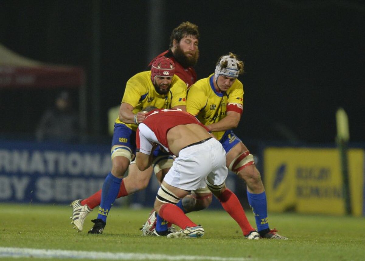 GALERIE FOTO Naţionala de rugby a României a învins Canada într-un amical, 21-20