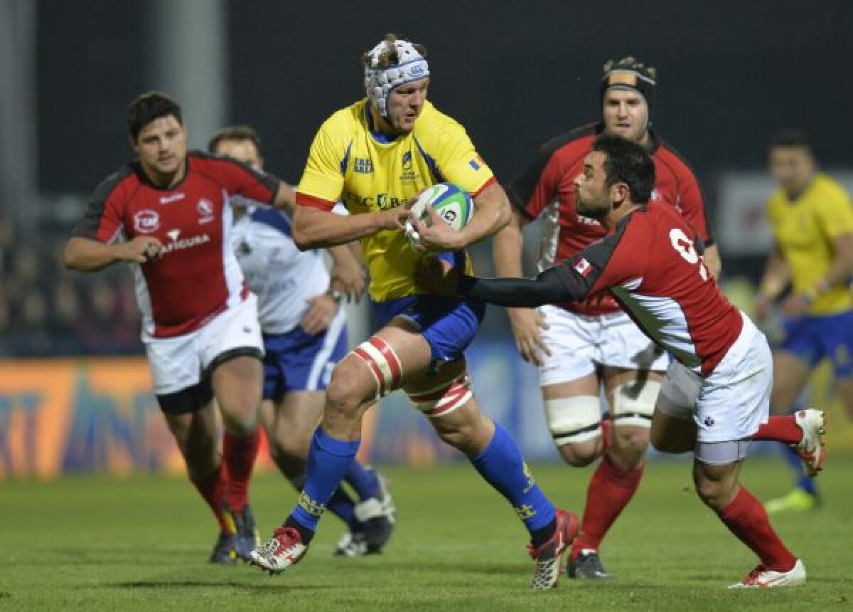 Marius Sîrbe, uriaşul din linia a doua a României, explică victoriile cu Tonga şi Canada, conturate la ultimele faze ale jocurilor: "Am crezut pînă la capăt!"