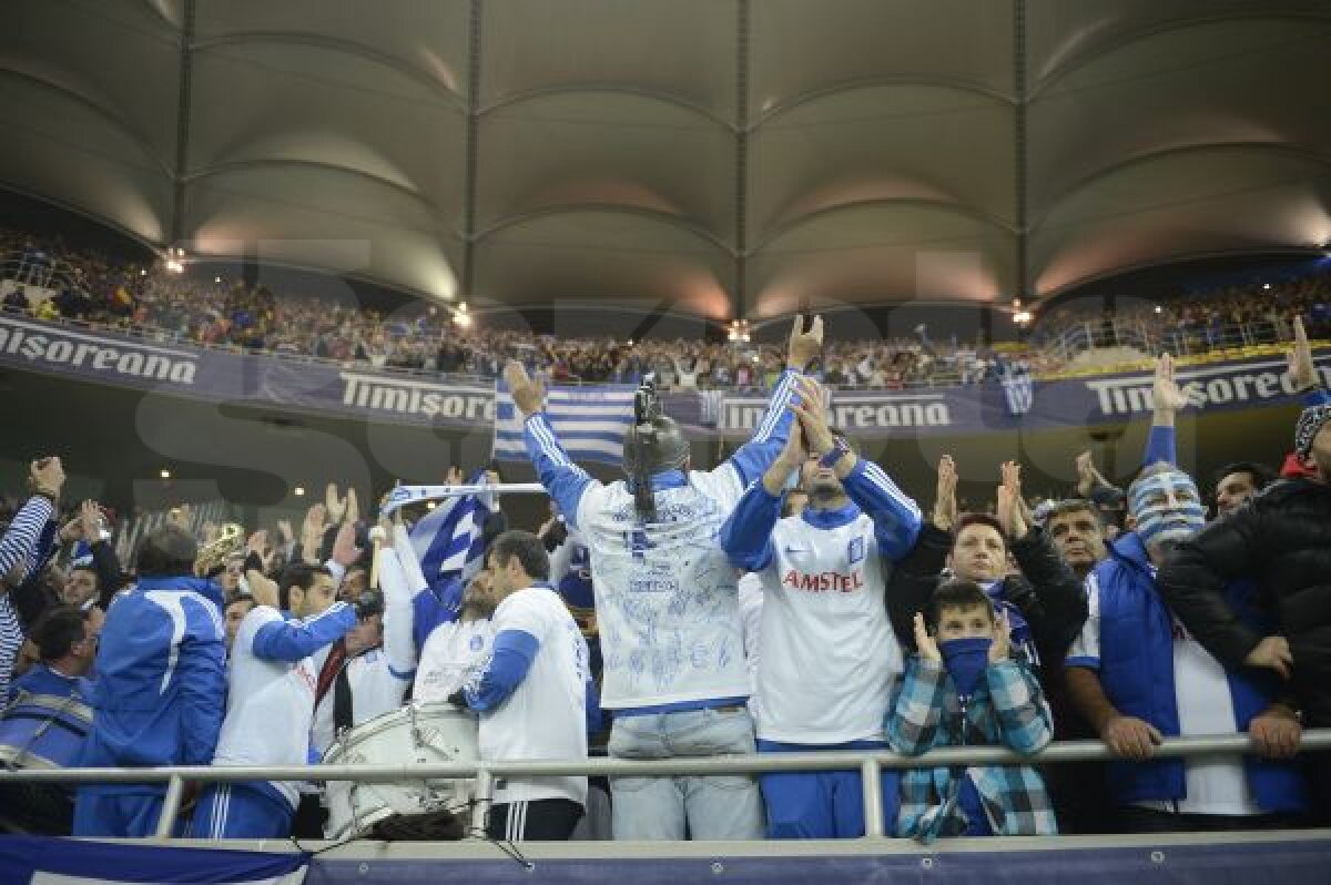 FOTO Noaptea cînd am găzduit Mondialul » Cu 50.000 de români transfiguraţi care au ars continuu prin frig şi ceaţă, Arena Naţională a trăit poate cele mai frumoase clipe din existenţa ei