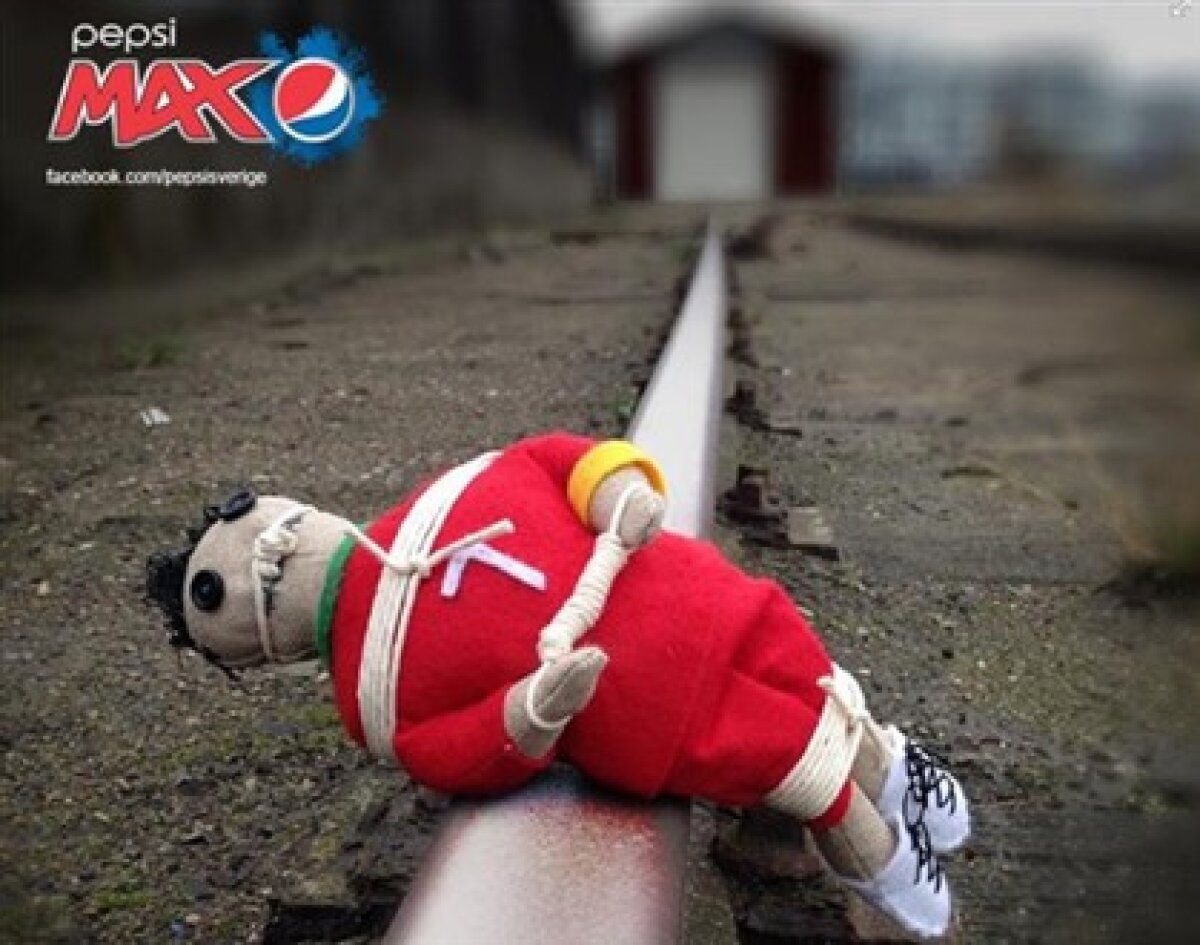 GALERIE FOTO Campanie şocantă dusă de Pepsi în Suedia împotriva lui Cristiano Ronaldo » Portughezii cer interzicerea băuturii