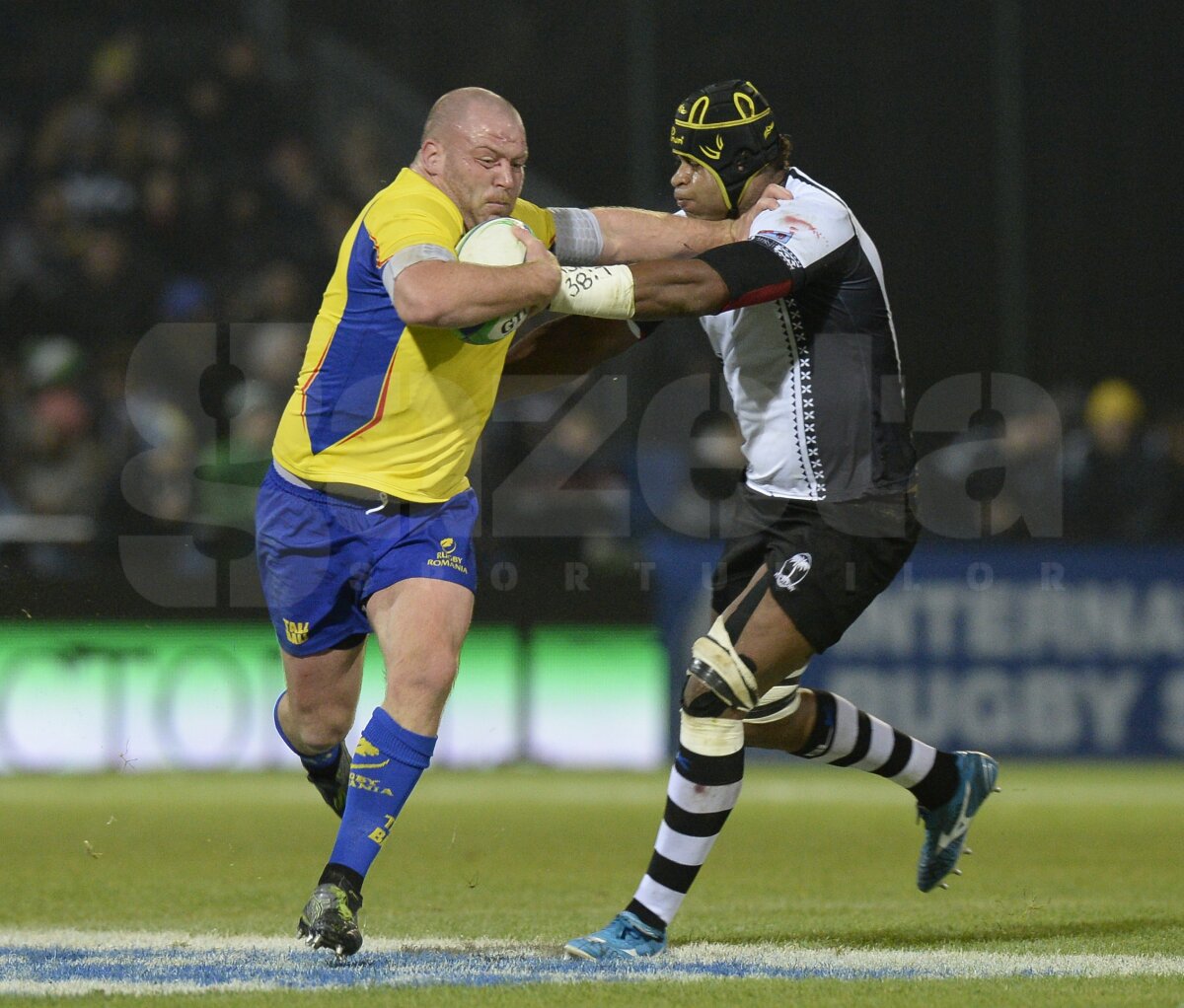 FOTO Primul eşec » Naţionala de rugby a României a fost învinsă de Fiji, 26-7