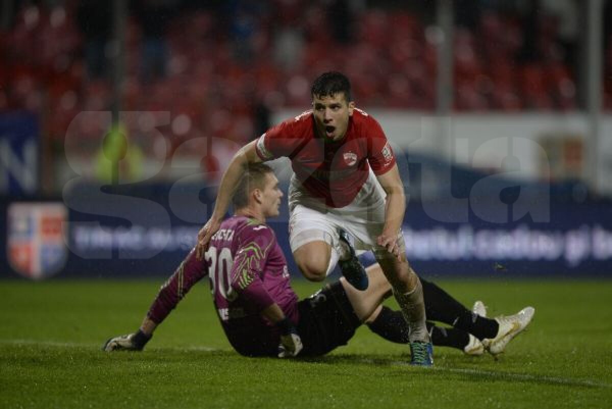 VIDEO+FOTO Dinamo s-a impus în faţa Gazului Metan, 1-0, de ziua lui Stoican
