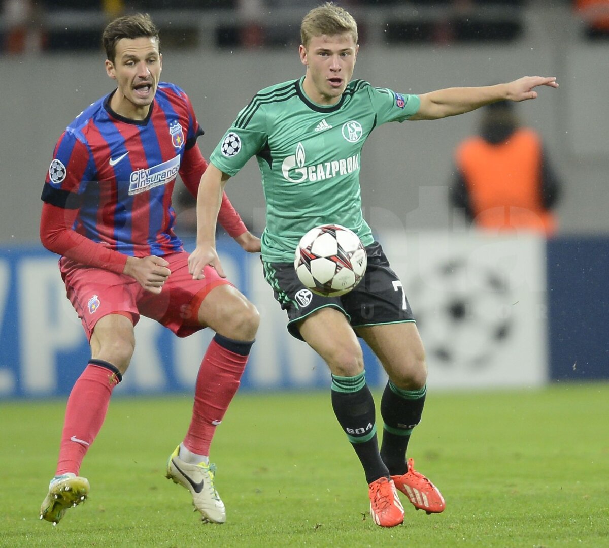 VIDEO şi FOTO Afară din Europa! Steaua, doar egal cu Schalke, 0-0 » Basel a învins-o din nou pe Chelsea