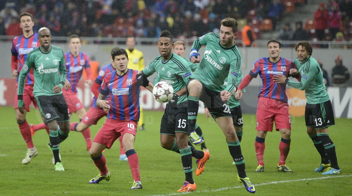 VIDEO şi FOTO Afară din Europa! Steaua, doar egal cu Schalke, 0-0 » Basel a învins-o din nou pe Chelsea