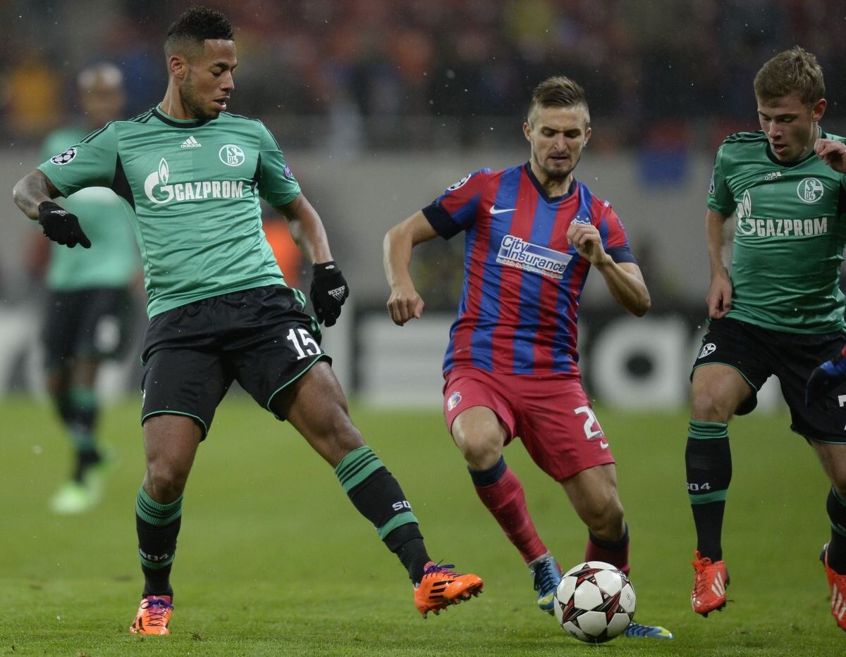 Cu Bîrsana şi în Ligă! » Surpriza lui Reghecampf cu Schalke 04: Neagu a prins al doilea său meci la Steaua