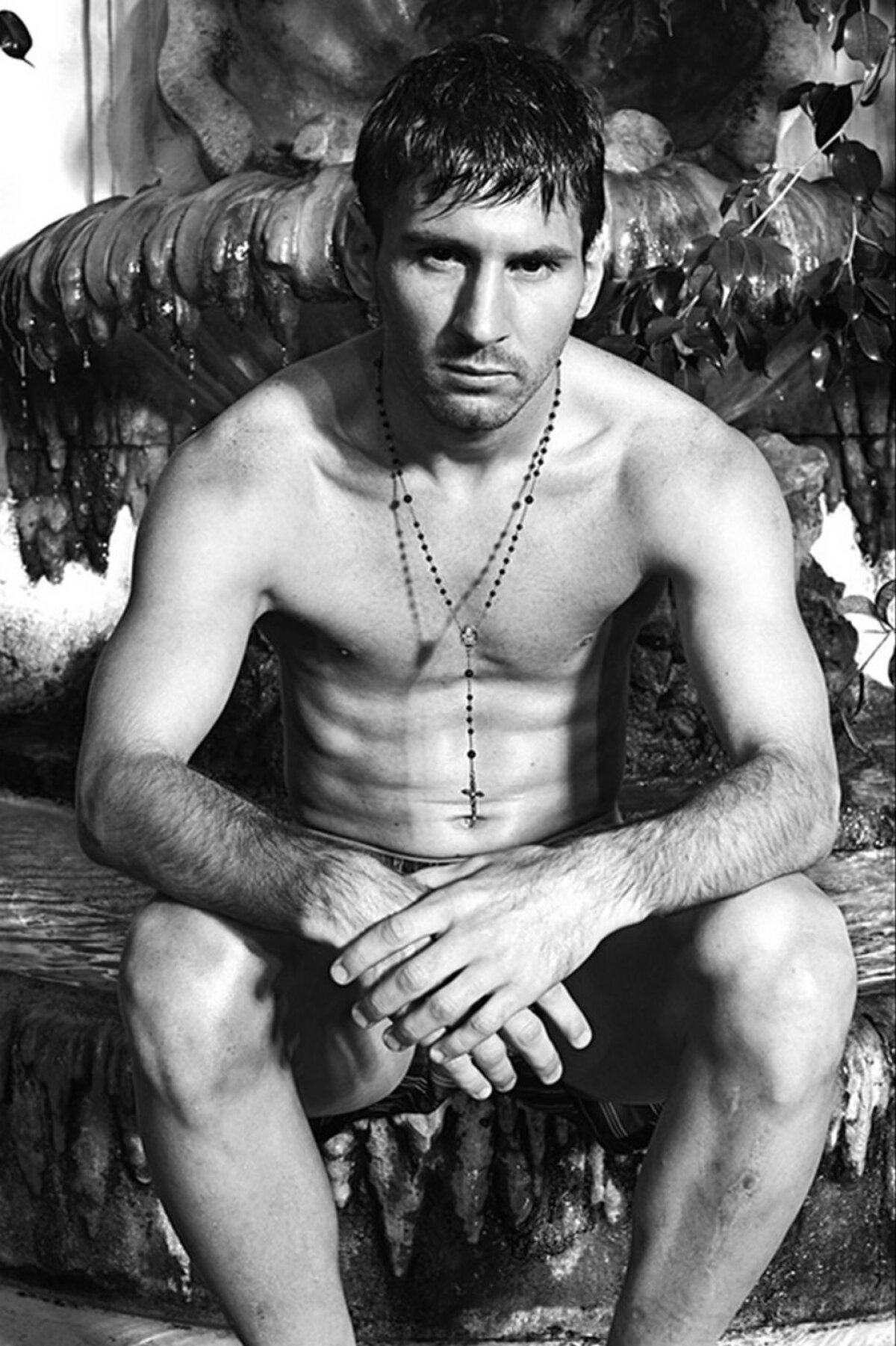 FOTO » Messi o face pe Cristiano Ronaldo, dar nu-i prea iese :S