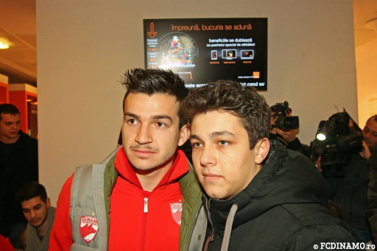 GALERIE FOTO Dinamoviştii au trăit momente emoţionante la Constanţa, înainte de meciul de mîine: "Nu am cuvinte! I-am sunat pe ai mei să le povestesc!"